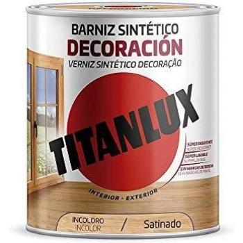 Barniz sintético Titanlux M11100734 Decoración Satinado Wengue 750 ml