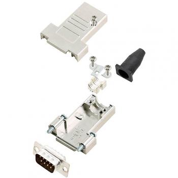Encitech 180° D-SUB Pin Strip Set