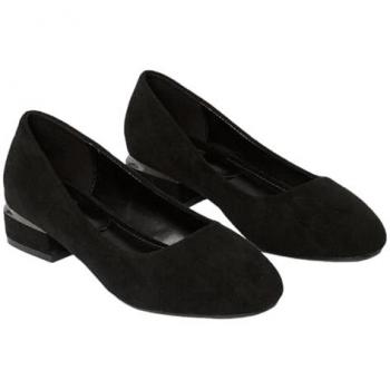 Womens Percie Low Block Heel Pumps