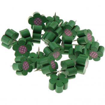 Vibrant Floral Map Tacks