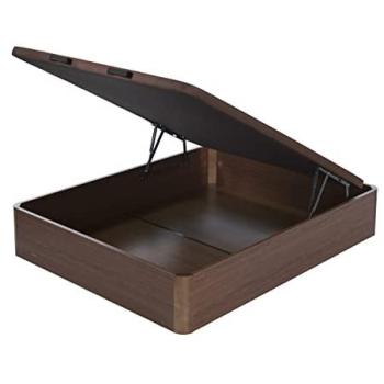 Sofá cama flexible de madera 25 Wengué 105x190 (montaje)