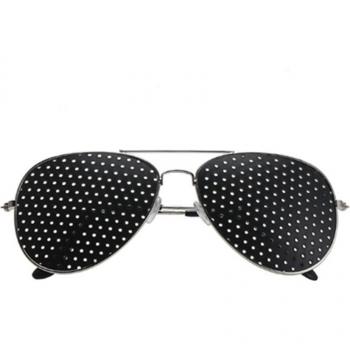 2pcs Unisex Vision Improvement Pinhole Glasses