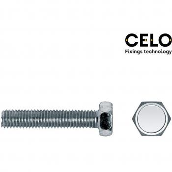 CAJA 100 unid. TORNILLO MÉTRICA HEXAGONAL DIN/REF 933 Ø8x16mm ZINCADO CELO