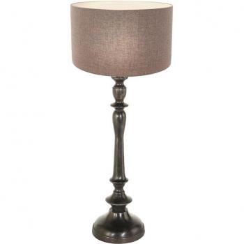 Bois Negro Madera Lino 30 cm – Luz Anne Lighting