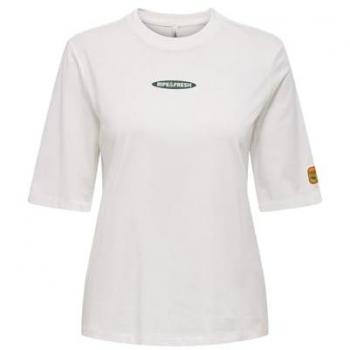 T‑shirt Phoebe 15351369 Bianco Regular Fit – Design Versatile
