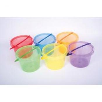 Regenboogkleurige Transparante Blokken Set
