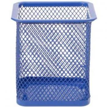 Rectangular Metal Pen Container