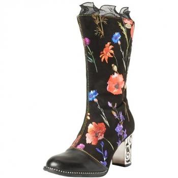 Bottes Laura Vita LEDAO Noir Élégance