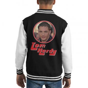 HardyRetro Kid’s Varsity Jacket Featuring 7 Vintage Photo Frames – B/W