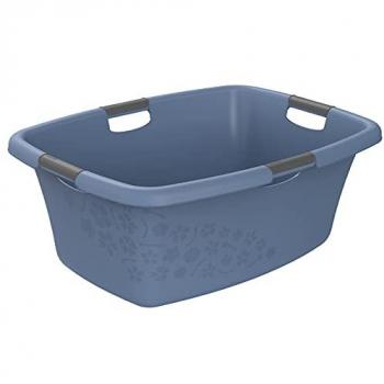 Panier à linge 1756806161 – 50 L – Plastique PP – Bleu