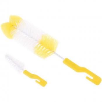Long Cleaning Sponge Brush for Glass Cups and Baby Bottles U50F