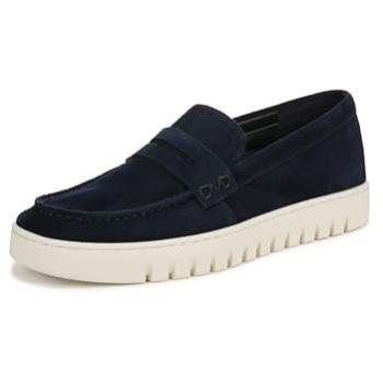 Vionic Men's Navy Moc Loafers, Size 10 – Model M Uptown
