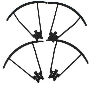 Quadcopter Flye Visuo 4 pièces – Protection noire pour hélices Xs809hw/Xs809w