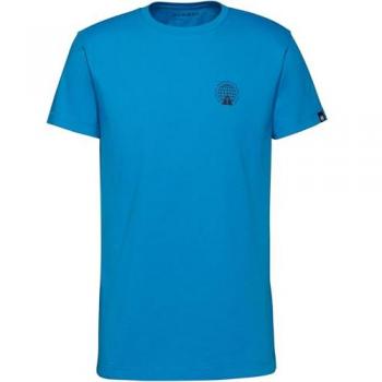 Mammut Herren T-Shirt Massone mit Emblem Blau L