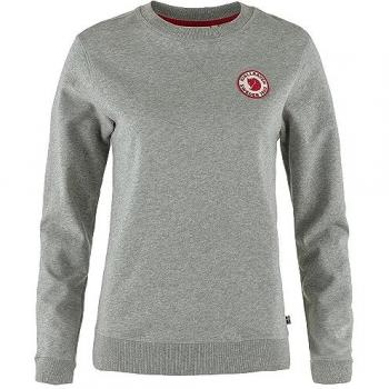 Fjällräven Sweatshirt 1960 Logo Gris Clair Femme
