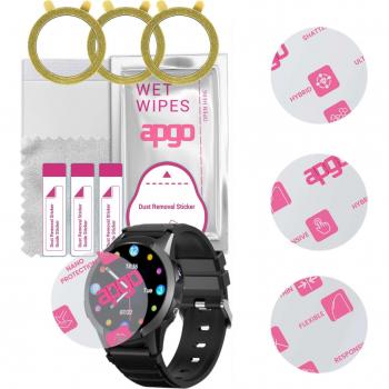 3x apgo Premium Nano Glass Shield for GoGPS 4G X03