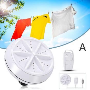 Mini Lavadora de Ropa USB con Función Automática