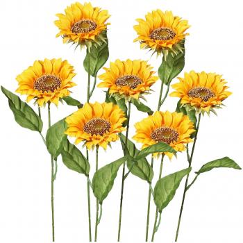7er Set Kunstblumen, Creativ Green, Höhe 66 cm