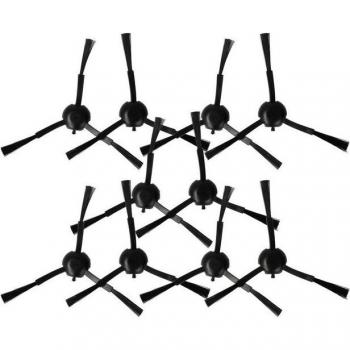 Set di Spazzole Laterali 10x per Dreame L10s Pro, D9s Plus – Nero
