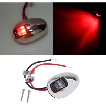 LED Señalización Naviera Roja 12V Proa Marina