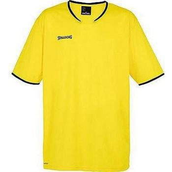 Spalding Unisex Kinder Sportshirt Gelb 116