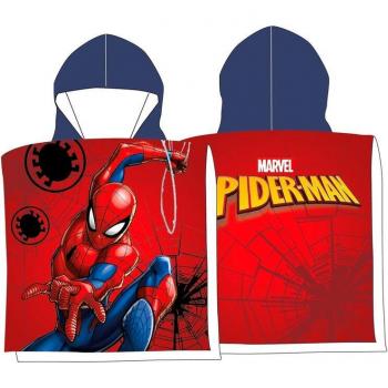 Poncho toalla Spiderman Marvel con capucha