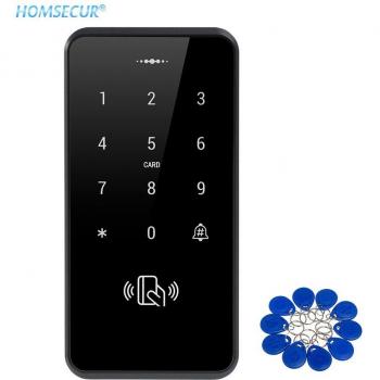 HOMSECUR control de acceso con tarjeta RFID y sistema de seguridad a prueba de agua