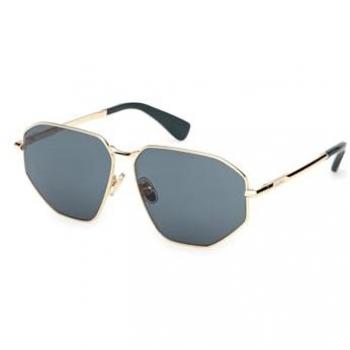 Max Mara MM0143 30N Women’s Gold Sunglasses – 59mm Frame