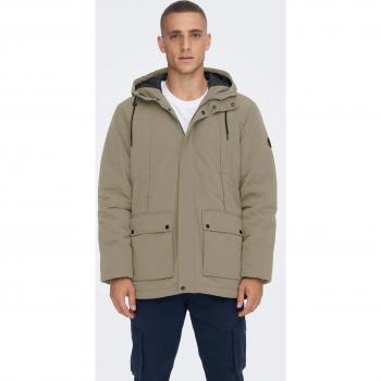 ON&S Herren‑Langjacke “Parkas” ONSJAYDEN – XS – 100% Polyester, kapuzenfrei