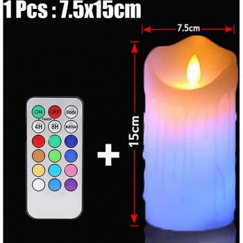 Remote Controlled RGB Flameless Candles