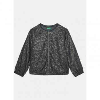 United Colors Benetton Grigio Regular Fit Bomber 2JQCCN05R
