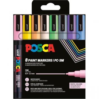 Ensemble de 8 marqueurs Posca