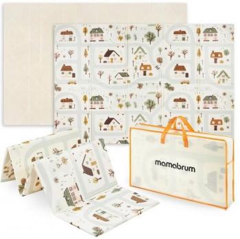 Éveil Doublé Mousse Mamabrum 180 cm x 120 cm – Nettoyage Rapide, Imperméable