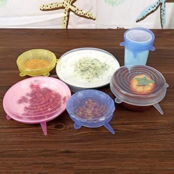 Couvercles en silicone pour bols et tasses