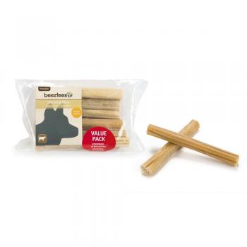 Beeztees Kauwstaaf Runderhuid Voordeelpak 12,5 cm 10 stuks