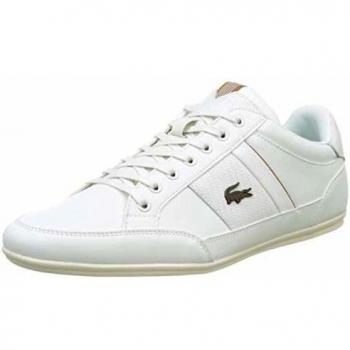 Lacoste Chaymon 319 1 CMA, Baskets, Off White/Light Brown 2r2