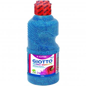 Crayola Acrylic Tempera Glitter Cyan 250ml