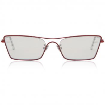 Retrosuperfuture META 7FP Óculos de Sol Vermelhos 56mm Masculino