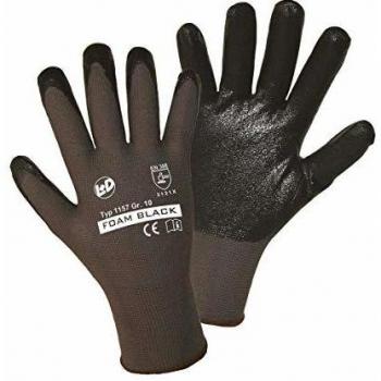Guanto da lavoro L+D 1157-M FOAM Nylon-Nitrile Taglia 8