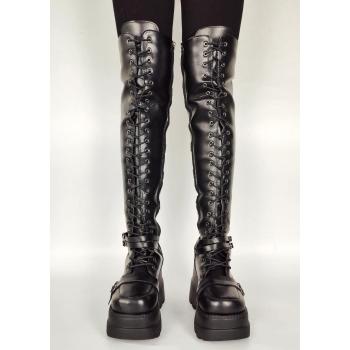 Botas Doratías Over Knee Platforma