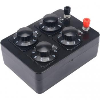 Decade Resistor Box for Education 0-9999 Ohm