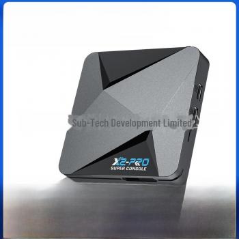 X2 Pro Gaming Station – 3‑in‑One Home Box, 128 GB, Two Wireless 2.4 GHz Controllers