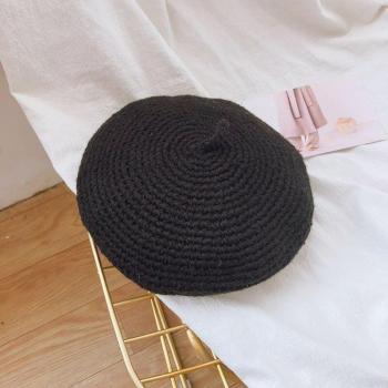 Women's Knitted Wool Beret