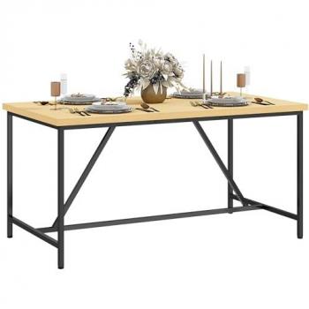 Mesa Cocina Modernista HOMCOM 150×80 cm