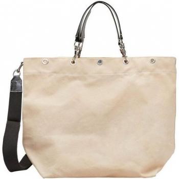 S.Oliver Shopper Off‑White – sac à main en coton biologique