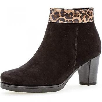 Gabor Bootie 32.860, schwarz/savan, 43 EU / 9 UK