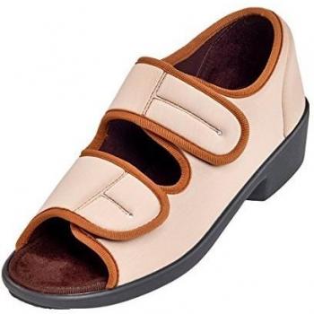 Promed Pedibelle Diana Damen Klette-Sandalen – Hausschuhbezug