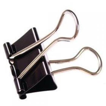 QCONNECT FOLDBACK CLIPS 16MM (PACK OF 10)