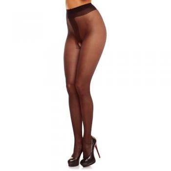 Ouvert 20 Strumpfhose in Schwarz von GLAMORY