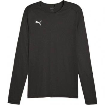 T-shirt a Maniche Lunghe Puma Hoops Team Nero